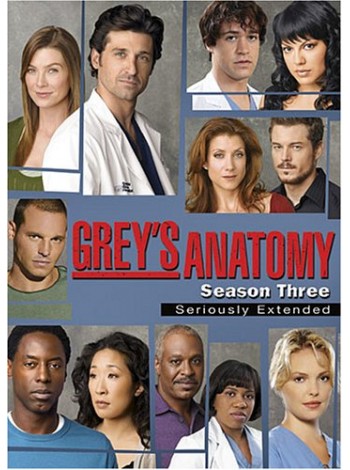 Grey's Anatomy เกรย์ อนาโตมี่ แพทย์มือใหม่หัวใจเกินร้อย Season 3 DVD MASTER  7 แผ่นจบ บรรยายไทย